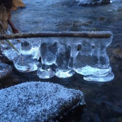 Nature's Ice Sculpture in Styles Brook