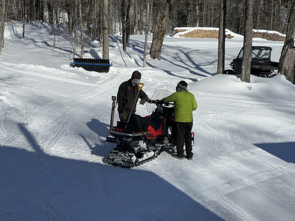 Good skiing with a chance of snow showers this afternoon. Wild Wings